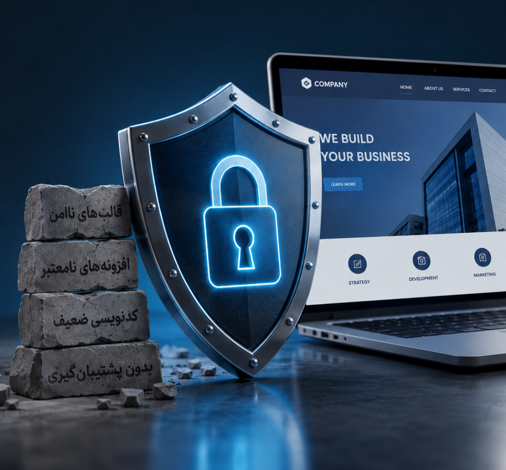 امنیت سایت شرکتی حرفه ای