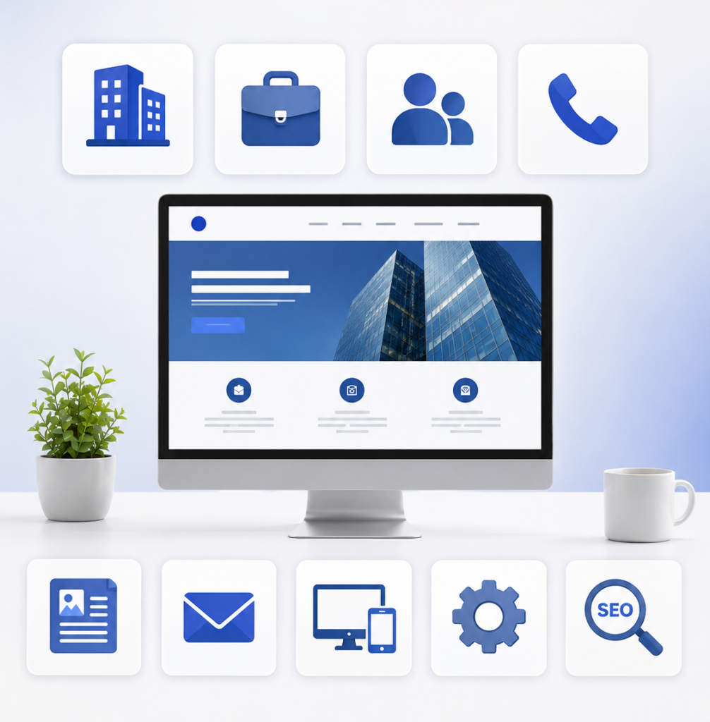 سایت شرکتی حرفه ای